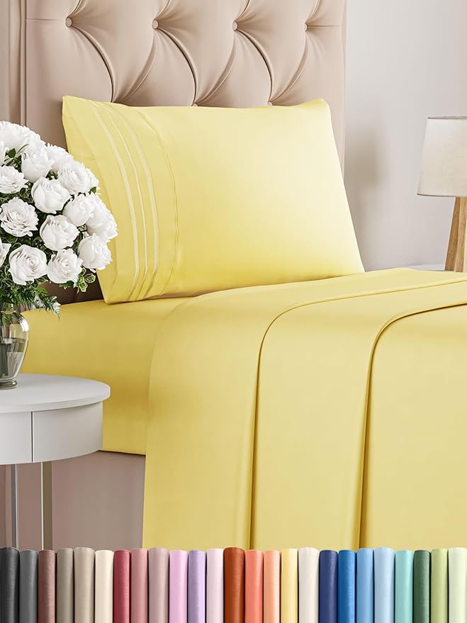 Cooling Bed Sheet Set - Twin - 3 Piece