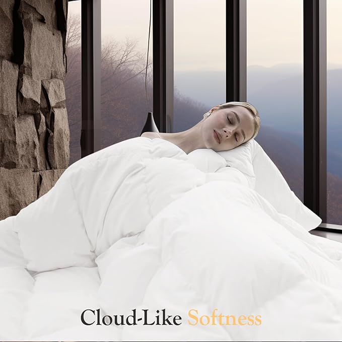100% Cotton Duvets Down Comforter - King