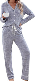 Women's Pants Pajama Set - Long Sleeve - 2 Piece
