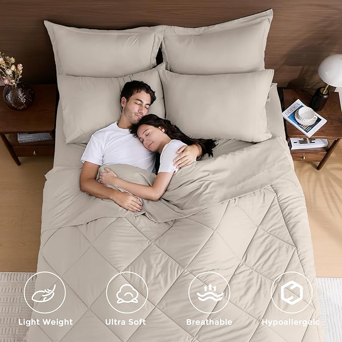 Comforter Set - Queen - 7 Piece
