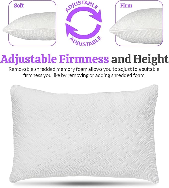 Bamboo Cooling Bed Pillow - King