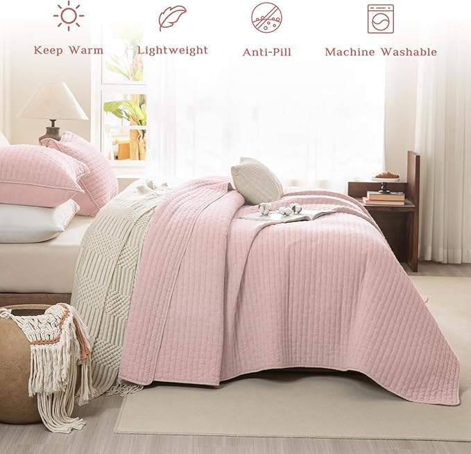 Quilt Set - California King - 3 Piece