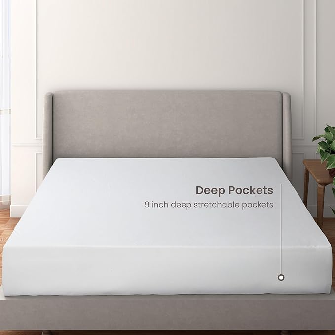 Waterproof Mattress Protector - 20 in Deep Pocket