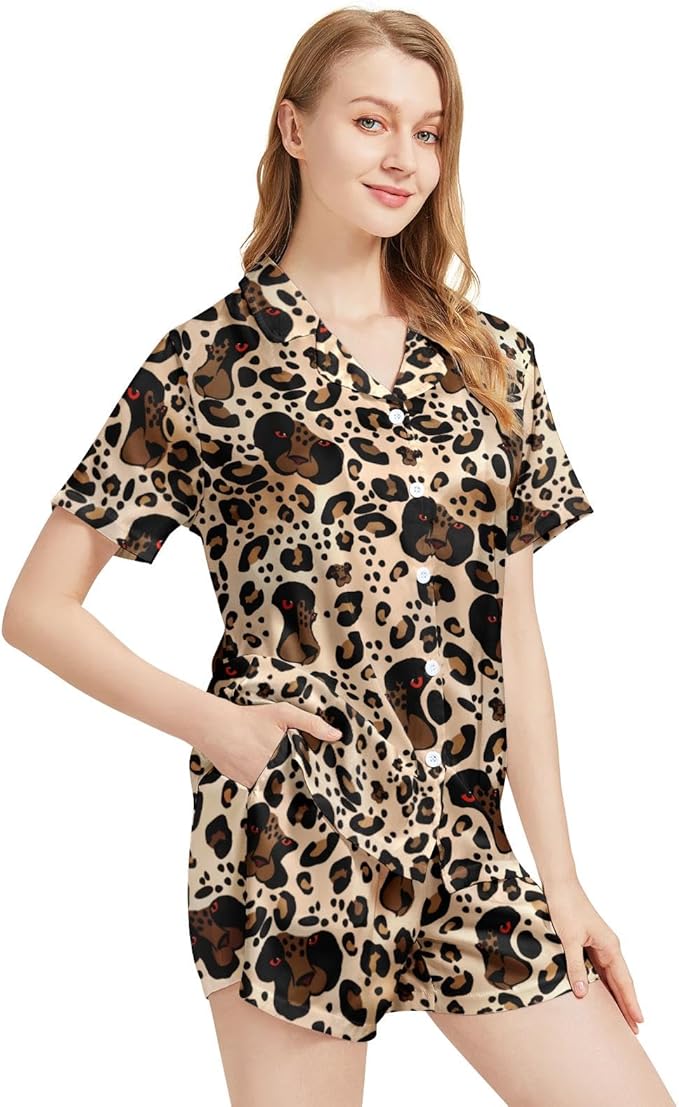 Women's Pajama Set - Short Sleeve - 2 Piece