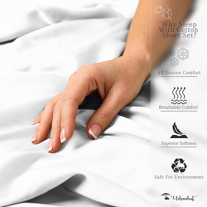 Bed Sheet Set - Twin - 16 in Deep Pocket - 3 Piece