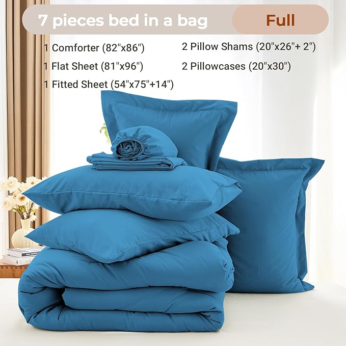 Comforter Set - Full - 7 Piece