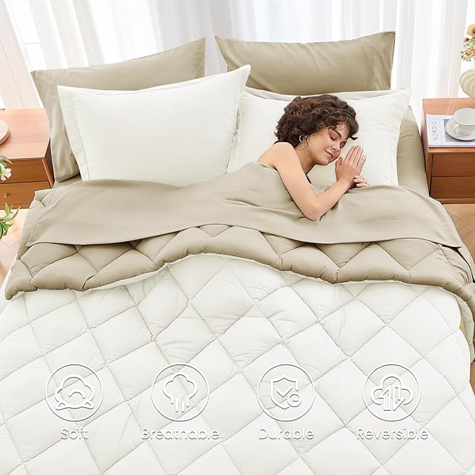Comforter Set - Queen - 7 Piece