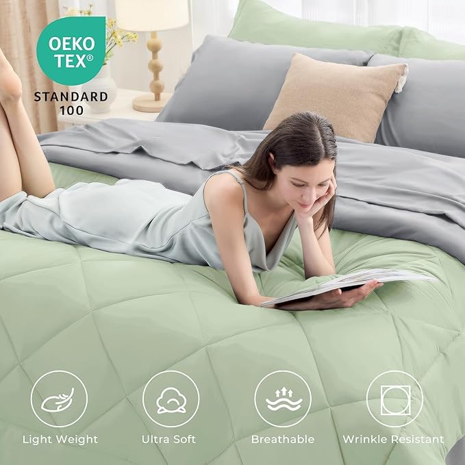 Comforter Set - King - 7 Piece