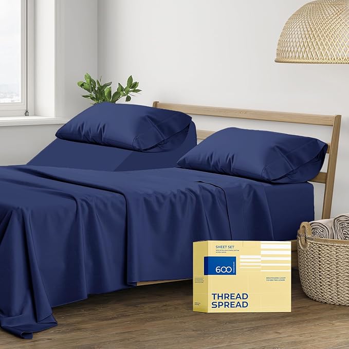 Cooling Bed Sheet Set - Split King - 16 in Deep Pocket - 5 Piece