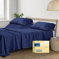 Cooling Bed Sheet Set - Split King - 16 in Deep Pocket - 5 Piece