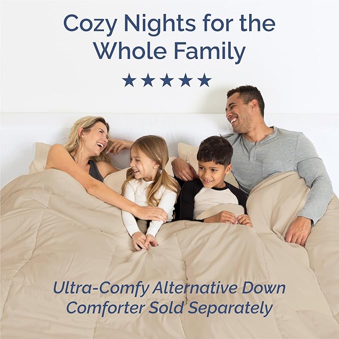 Cooling Bed Sheet Set - Split King - 5 Piece