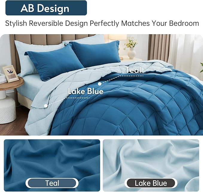 Comforter Set - Twin - 5 Piece