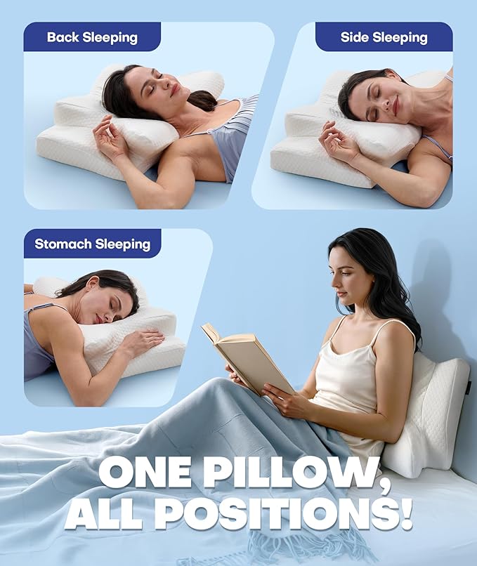 Memory Foam Cooling Bed Pillow