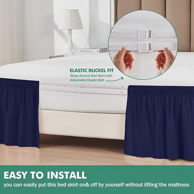 Bed Skirt - Queen - 17 in Drop