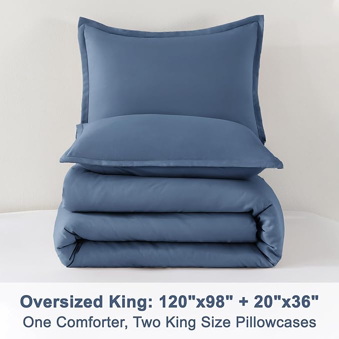 Comforter Set - King - 120 x 98 in - 3 Piece