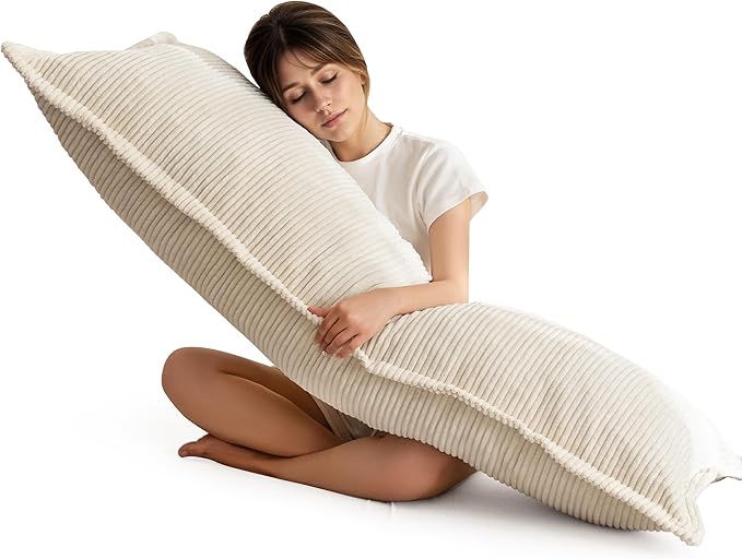 Memory Foam Body Pillow - Full - 20 x 54 in
