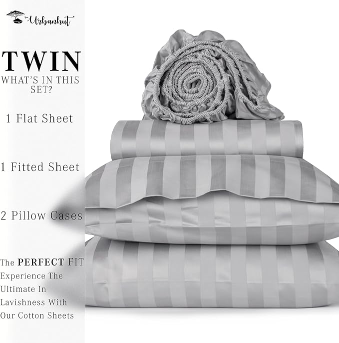 Bed Sheet Set - Twin - 4 Piece