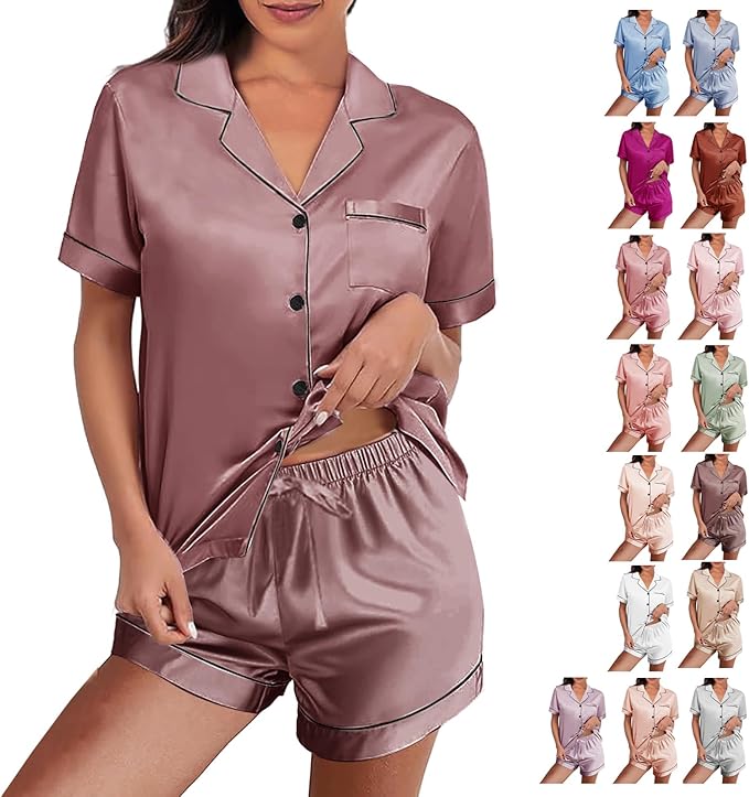 Satin Pajama Set