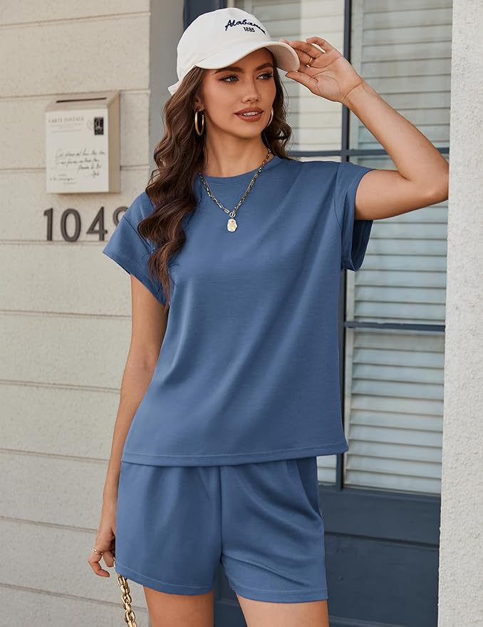Women's Loungewear Set - Shorts - 2 Piece