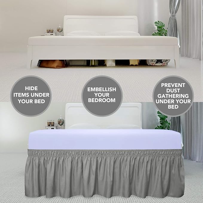 Bed Skirt - King - 18 in Drop