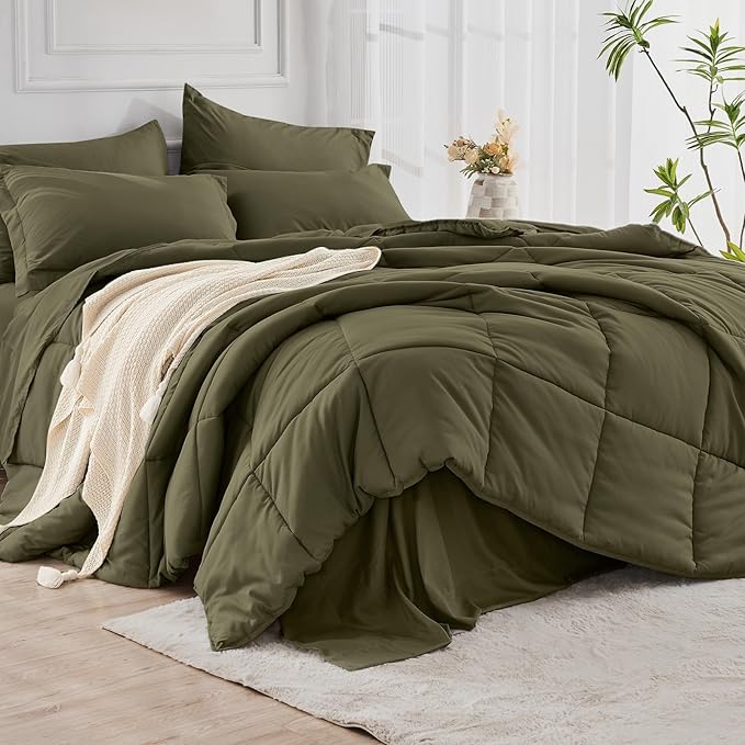 Down Alternative Comforter Set - Full - 7 Piece