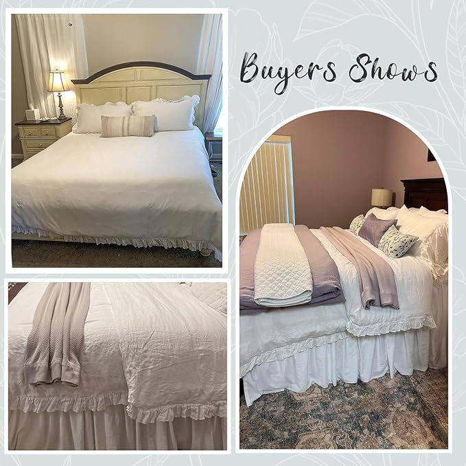 Linen Duvet Cover Set - Twin