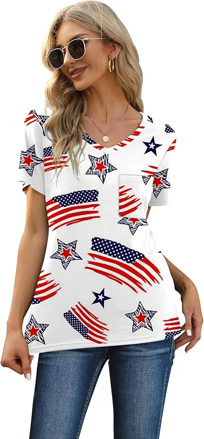 Women's Pajama Set - Short Sleeve - 2 Piece