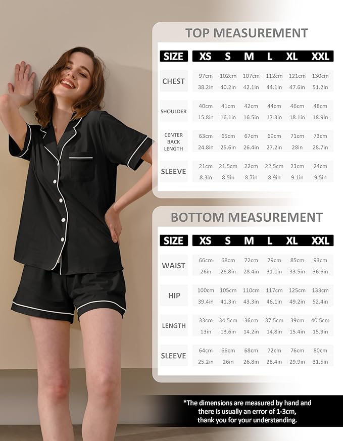 Women's 100% Cotton Pajama Set - 2 Piece