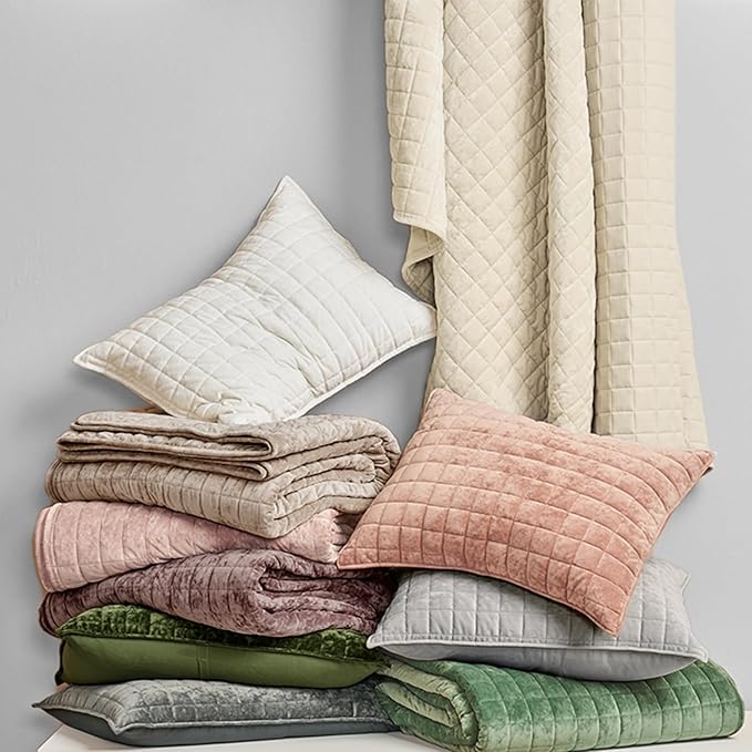 Velvet Quilt Set - King