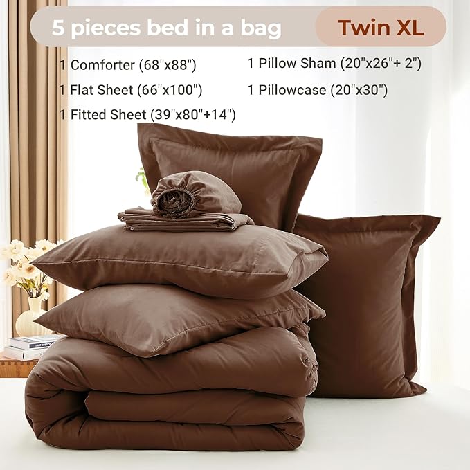 Comforter Set - Twin XL - 5 Piece