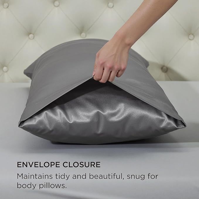 Satin Cooling Pillowcase - 20 x 54 in