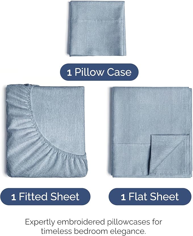Cooling Bed Sheet Set - Twin XL - 3 Piece