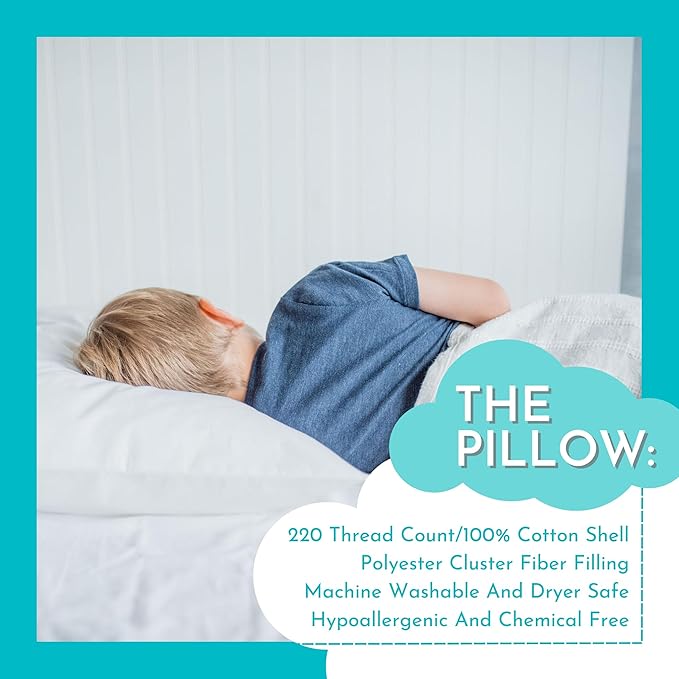 Hypoallergenic Bed Pillow - 2 Pack