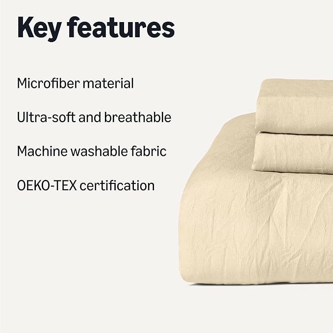 Microfiber Comforter Set - King - 3 Piece