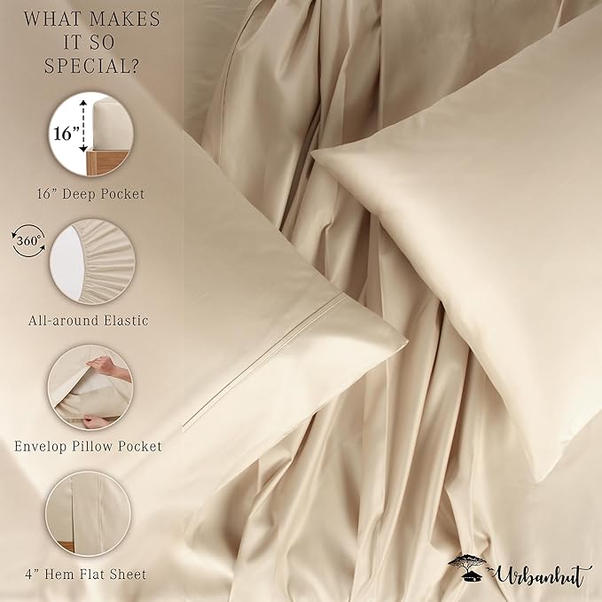 Bed Sheet Set - Full - 4 Piece
