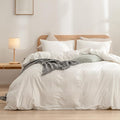 Linen Duvet Cover Set - Queen - 3 Piece