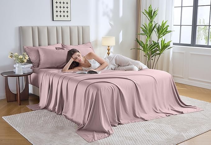 Bamboo Cooling Bed Sheet Set - Twin - 3 Piece