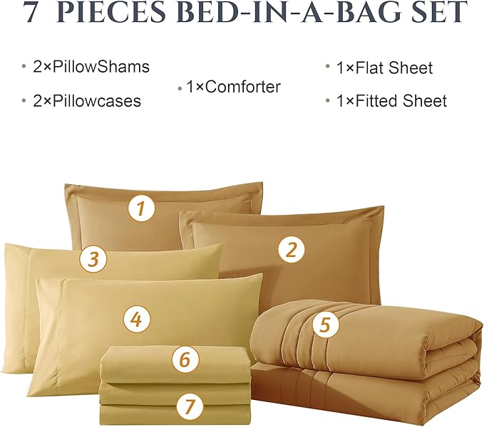 Comforter Set - Full - 7 Piece