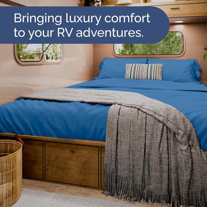 Cooling Bed Sheet Set - Queen - 4 Piece