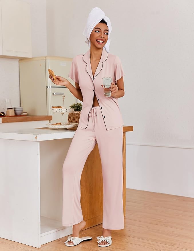 Women's Pants Pajama Set - 2 Piece