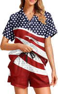 Women's Pajama Set - Short Sleeve - 2 Piece