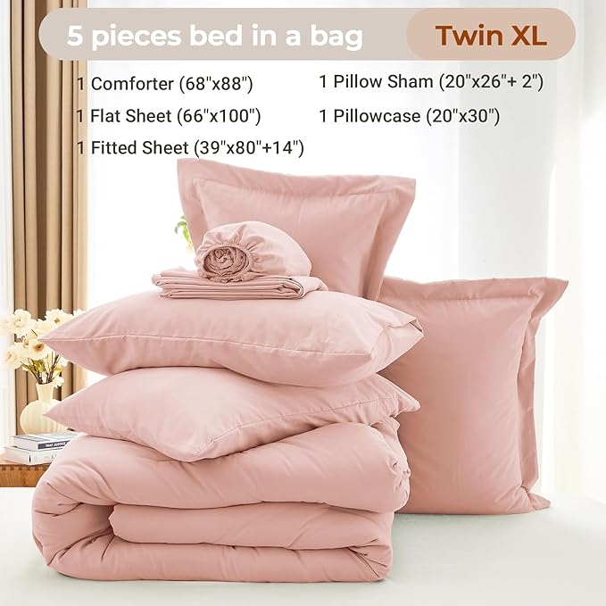 Comforter Set - Twin XL - 5 Piece