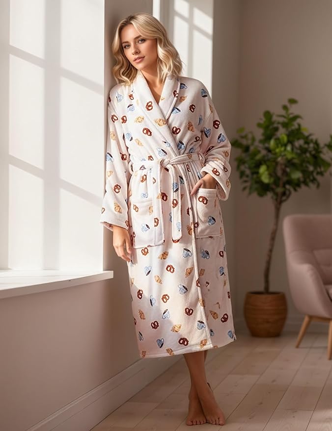 Women's Flannel Robe