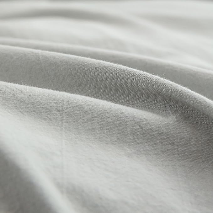 Linen Duvet Cover Set - Queen - 3 Piece