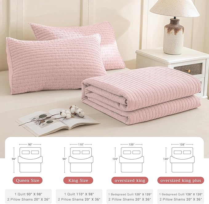 Quilt Set - Queen - 3 Piece