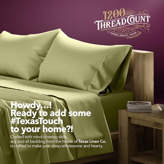 Linen Cooling Bed Sheet Set - California King - 4 Piece