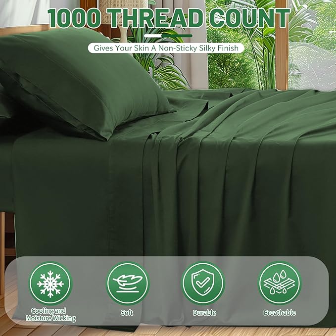 Bed Sheet Set - California King - 4 Piece