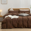 Linen Duvet Cover Set - King - 3 Piece