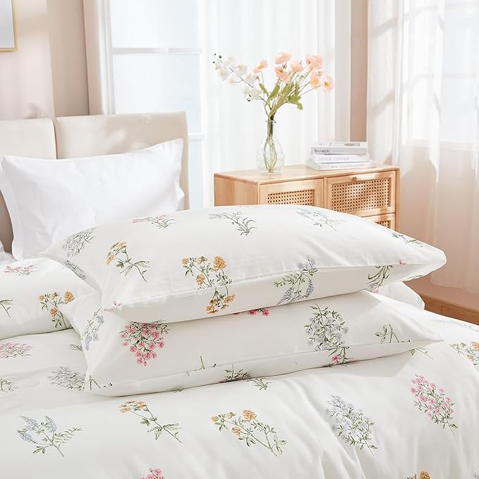 Linen Duvet Cover Set - Full - 3 Piece