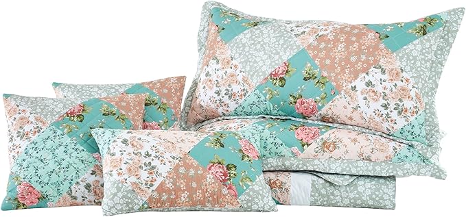 Microfiber Quilt - King - 6 Piece